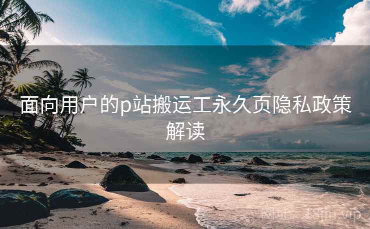 面向用户的p站搬运工永久页隐私政策解读 第1张 面向用户的p站搬运工永久页隐私政策解读 第1张