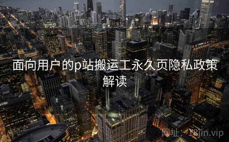 面向用户的p站搬运工永久页隐私政策解读 第2张 面向用户的p站搬运工永久页隐私政策解读 第2张