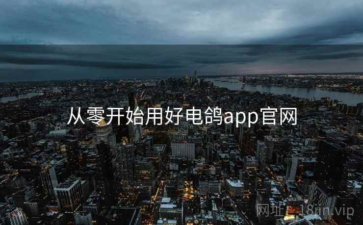 从零开始用好电鸽app官网 第1张 从零开始用好电鸽app官网 第1张